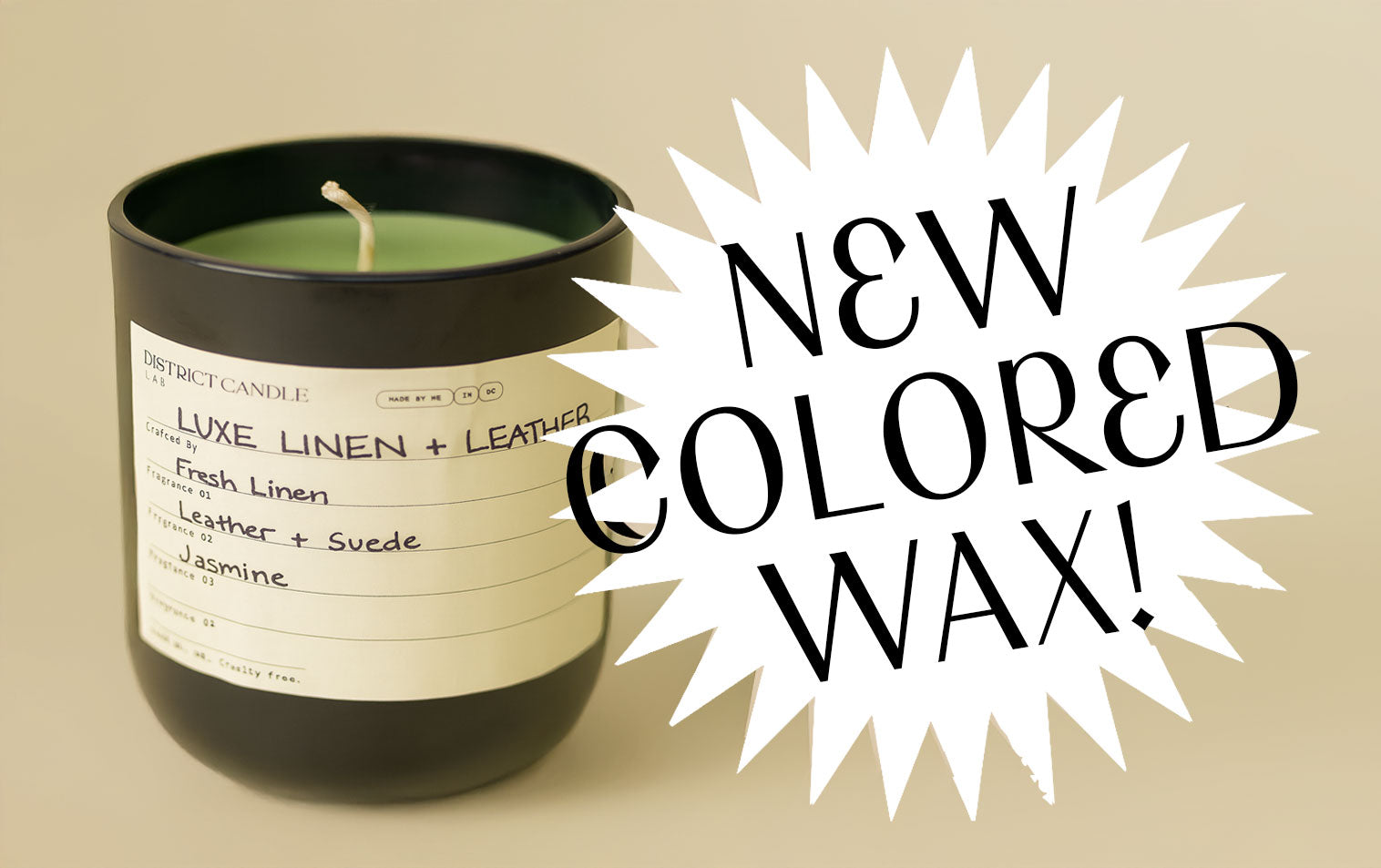 NEW! Colored Wax IS HERE!